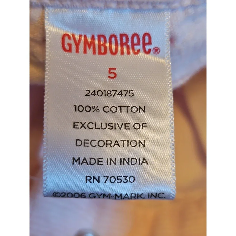 Gymboree Corduroy Pants Size 6 Pink Flare Leg Embroidered 2006 Princess Snowdrop